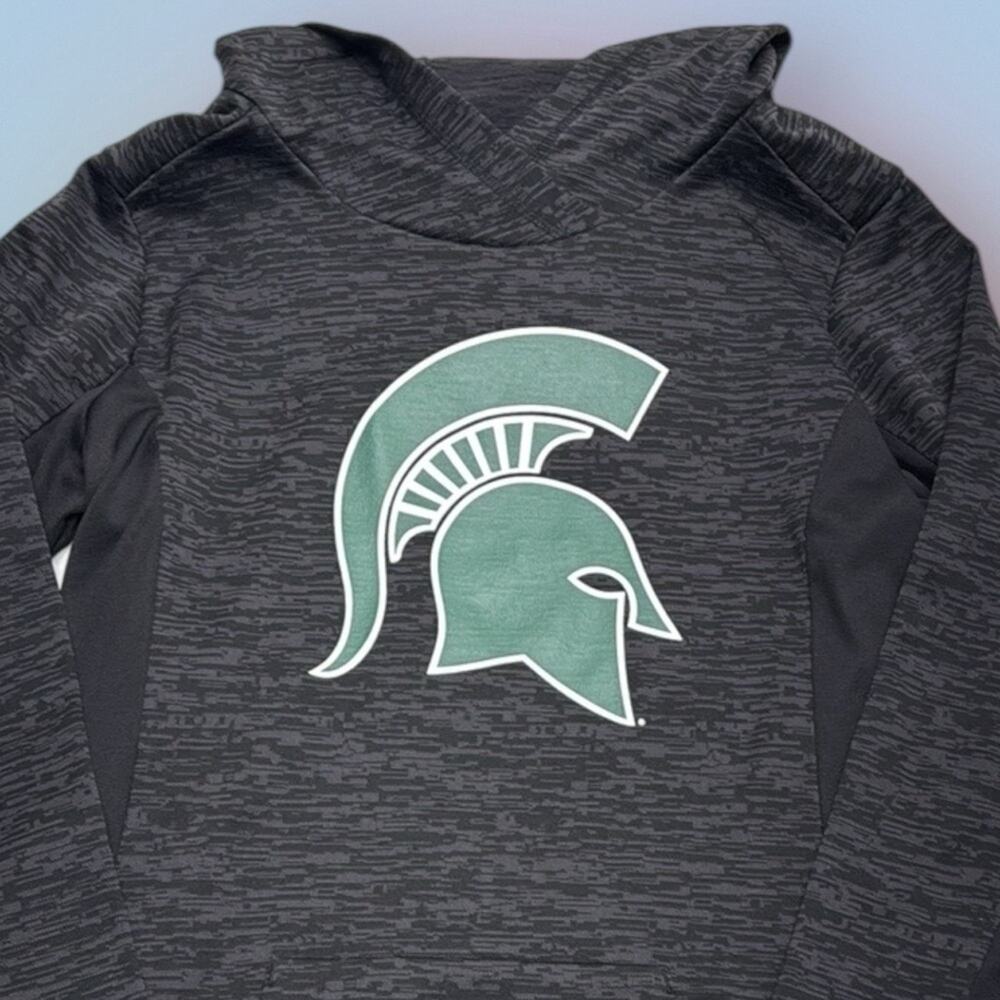 MICHIGAN STATE SPARTANS Women’s Medium Black Hoodie Sweatshirt
